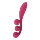Tri Ball 1 - Multi Vibrator - Rouge