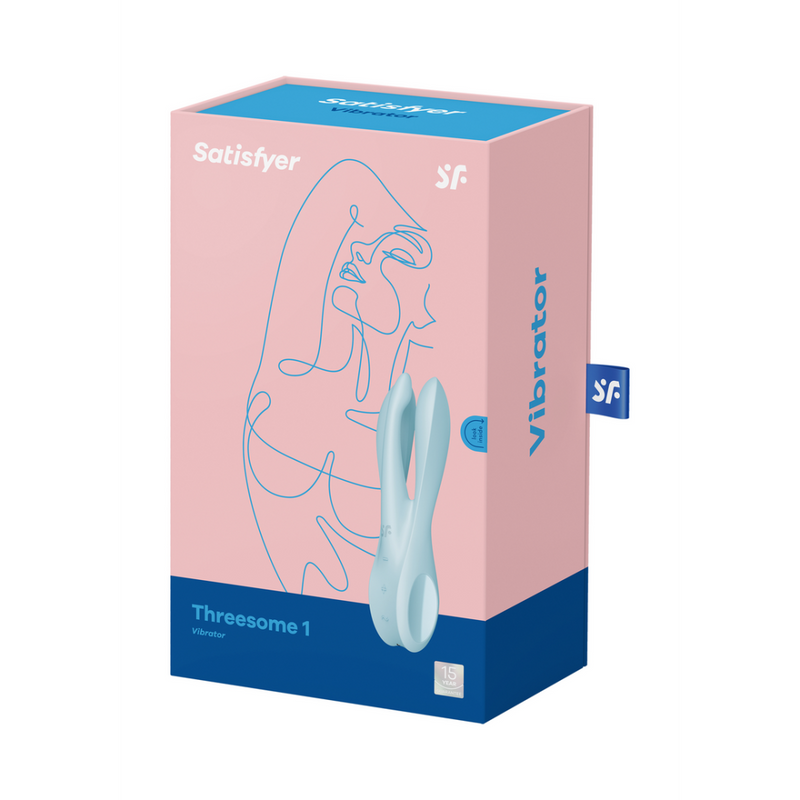 Threesome 1 - Vibrator - Light Blue