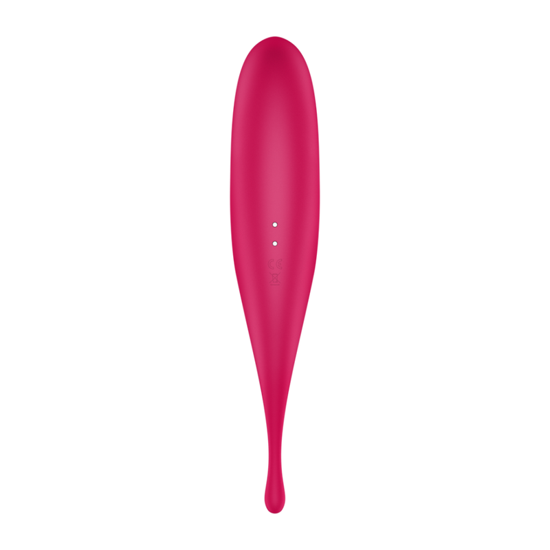 Twirling Pro - Tip Vibrator with App - Red