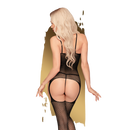 Hot Nightfall - Bodystocking - Taille Plus - Noir