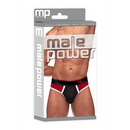 Panel Thong - S/M - Noir/Rouge