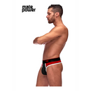 Panel Thong - S/M - Noir/Rouge