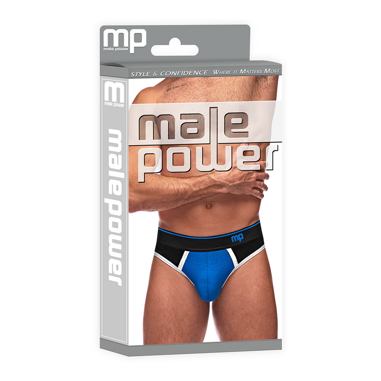 Panel Thong - L/XL - Black/Blue