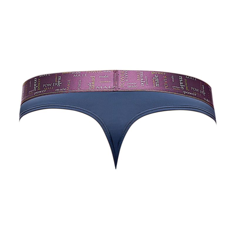 Enhancer Thong - S/M - Antique Blue