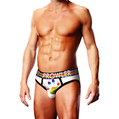 Oversized Paw Brief - XS - White