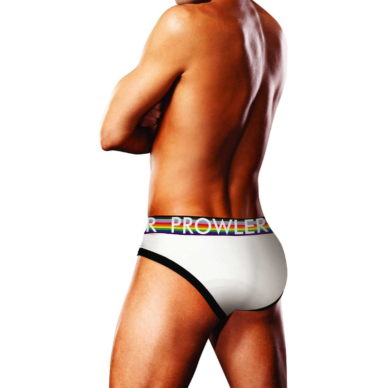 Oversized Paw Brief - S - White