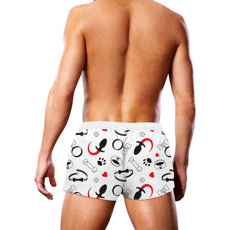 Swim Trunk Puppie Print - S