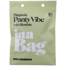 Vibromasseur Magnétique pour Culotte avec Télécommande - Violet