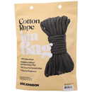 Corde en coton - 32 pieds - Noire