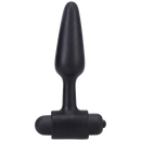 Vibrating Butt Plug - 10 cm - Noir