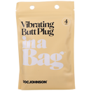 Vibrating Butt Plug - 10 cm - Noir