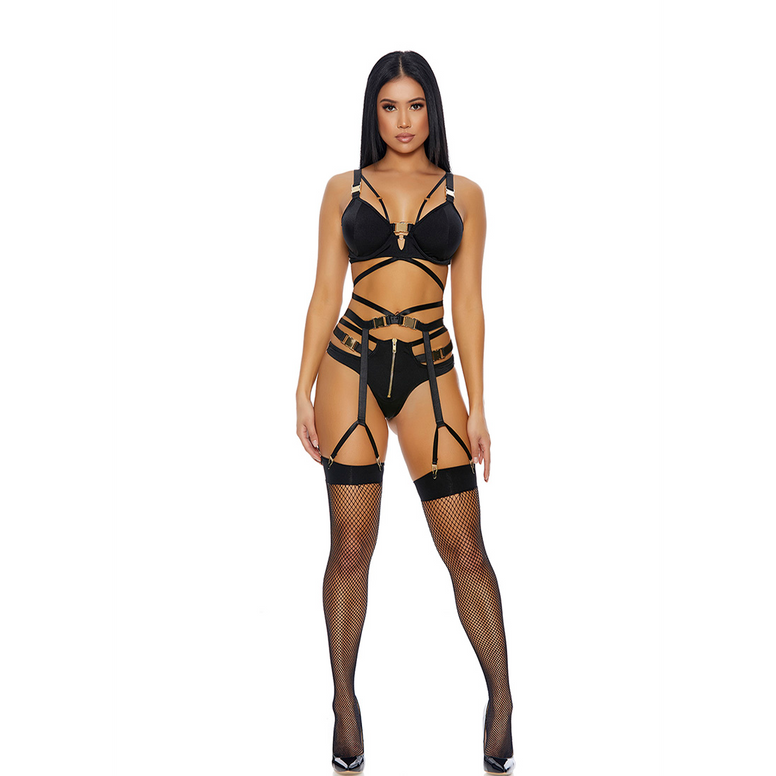 Buckle Up - Lingerie Set - XL