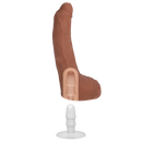 Leo Vice - ULTRASKYN - avec ventouse amovible - 6 / 15 cm - Caramel