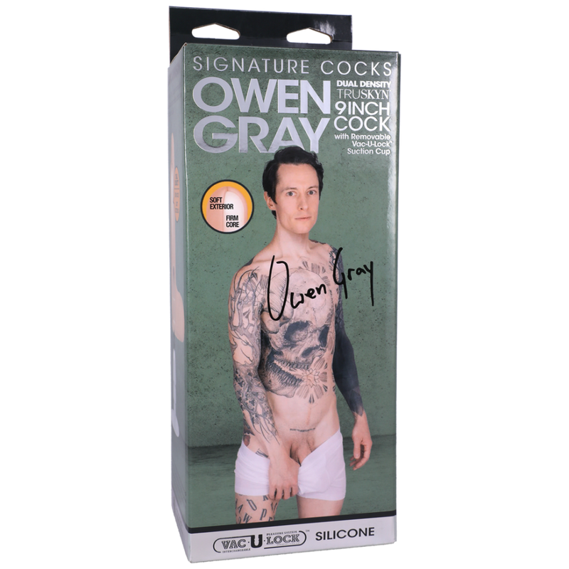 Owen Gray - Realistic Silicone Dildo - 9 / 22 cm