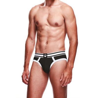 Brief - S - Black/White