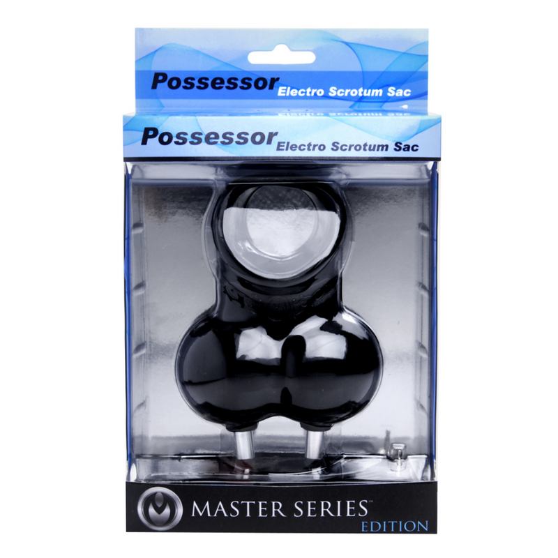 Possessor - Electro Scrotum Sac Cockring with Balls