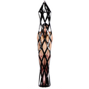 Cage avec sangle en cuir suspendue