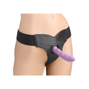 Bella - Dildo Vibrant en Velours avec Harnais Réglable