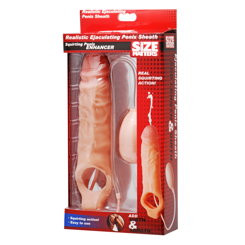 Realistic Ejaculating Penis Sleeve