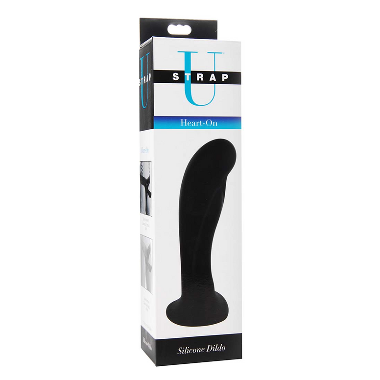 Strap U Heart On - Silicone Dildo