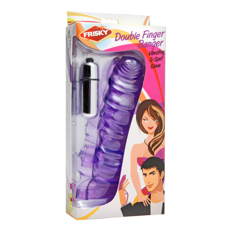 Double Finger Banger - Vibrating G-Spot Glove