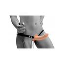 Plaisir Suprême - Double Dildo Vibrant avec Harnais