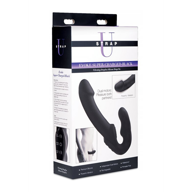 SU Evoke Super Charged - Vibrating Strapless Dildo