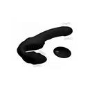 Pro Rider - Strap-On en Silicone Vibrant sans Sangle avec Télécommande