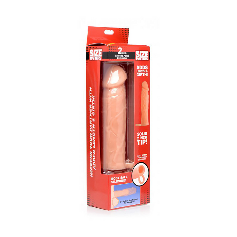 Silicone Penis Sleeve - 2 / 5 cm