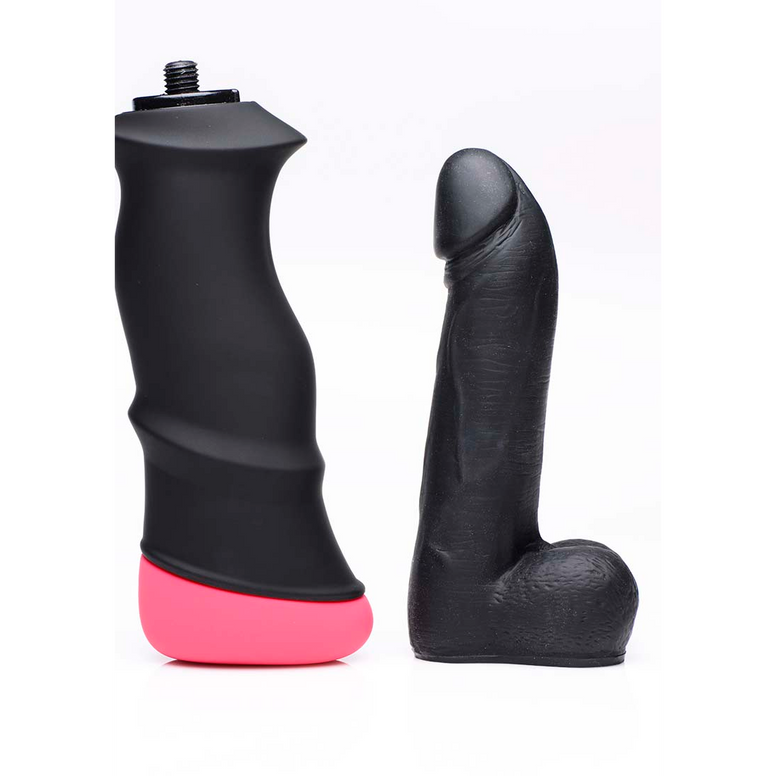 Mega Pounder Hand Held Thrusting Dildo