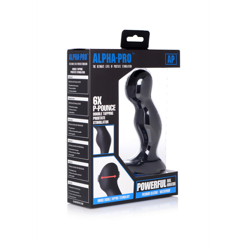 P-Pounce - 6 Speed Double Tap Prostate Stimulator