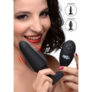 Plug anal en silicone vibrant et gonflable
