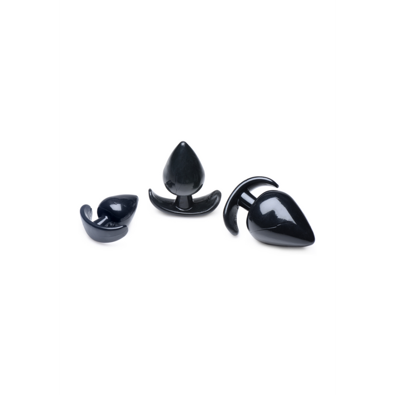 Triple Spades - 3 Piece Anal Plug Set