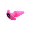 Plug anal en silicone vibrant avec télécommande