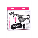 Power Panty - Culottes en dentelle, vibromasseur bullet et masque.