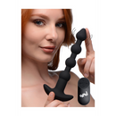 Perles Anales Vibrantes en Silicone avec Télécommande