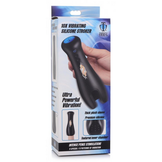 Vibrating Silicone Masturbator