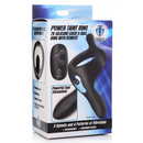 Power Taint - Anneau en silicone pour pénis et testicules avec télécommande