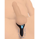Power Taint - Anneau en silicone pour pénis et testicules avec télécommande