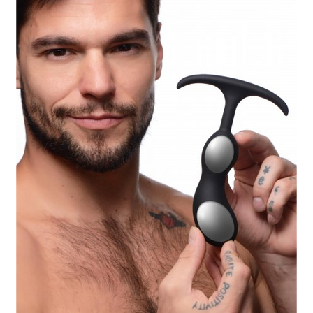 Premium Silicone Weighted Prostate Plug - Medium