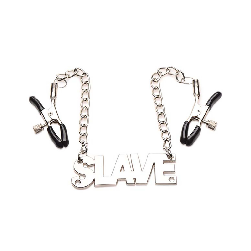 Enslaved - Slave Chain with Nipple Clamps