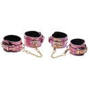 Ensemble de bondage avec imprimé serpent