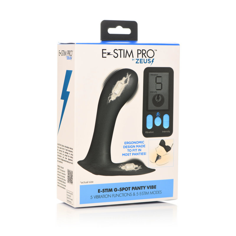 E-Stim Pro - G-Spot Panty Vibe - Black