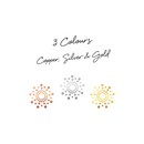 Mimi - Autocollants métalliques pour le corps et les mamelons