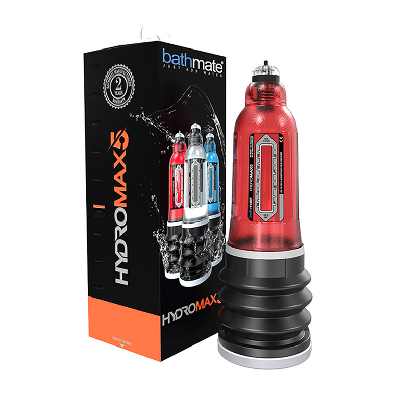 HydroMax5 - Penis Pump - Red