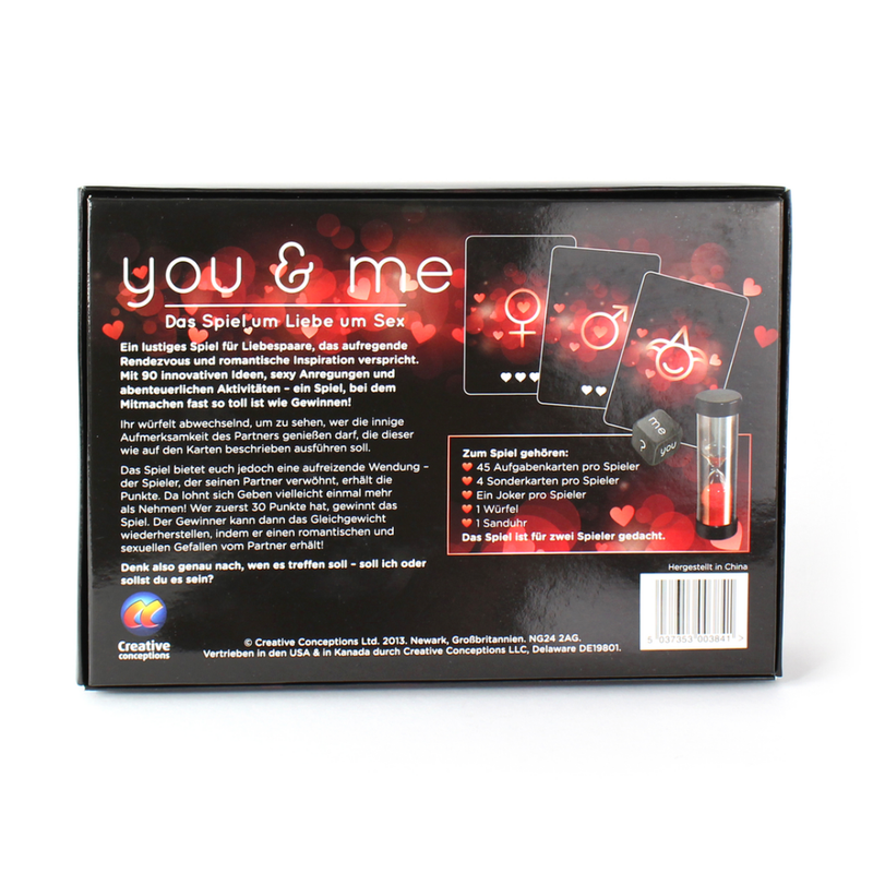 You and Me - Sexy Card Game - German