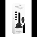 Thumby - Vibrateur en verre lisse avec ventouse