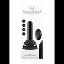 Thumby - Vibrateur en verre lisse avec ventouse