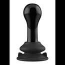 Globy - Vibrateur en verre avec ventouse