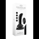 Vibromasseur G-Spot en verre lisse Prickly avec télécommande